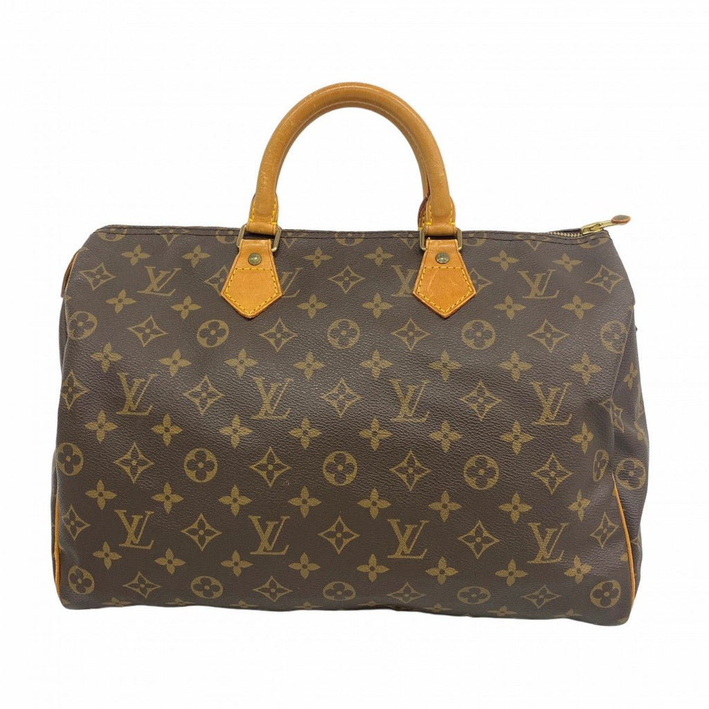Louis Vuitton Handbag Monogram Speedy 35 Brown