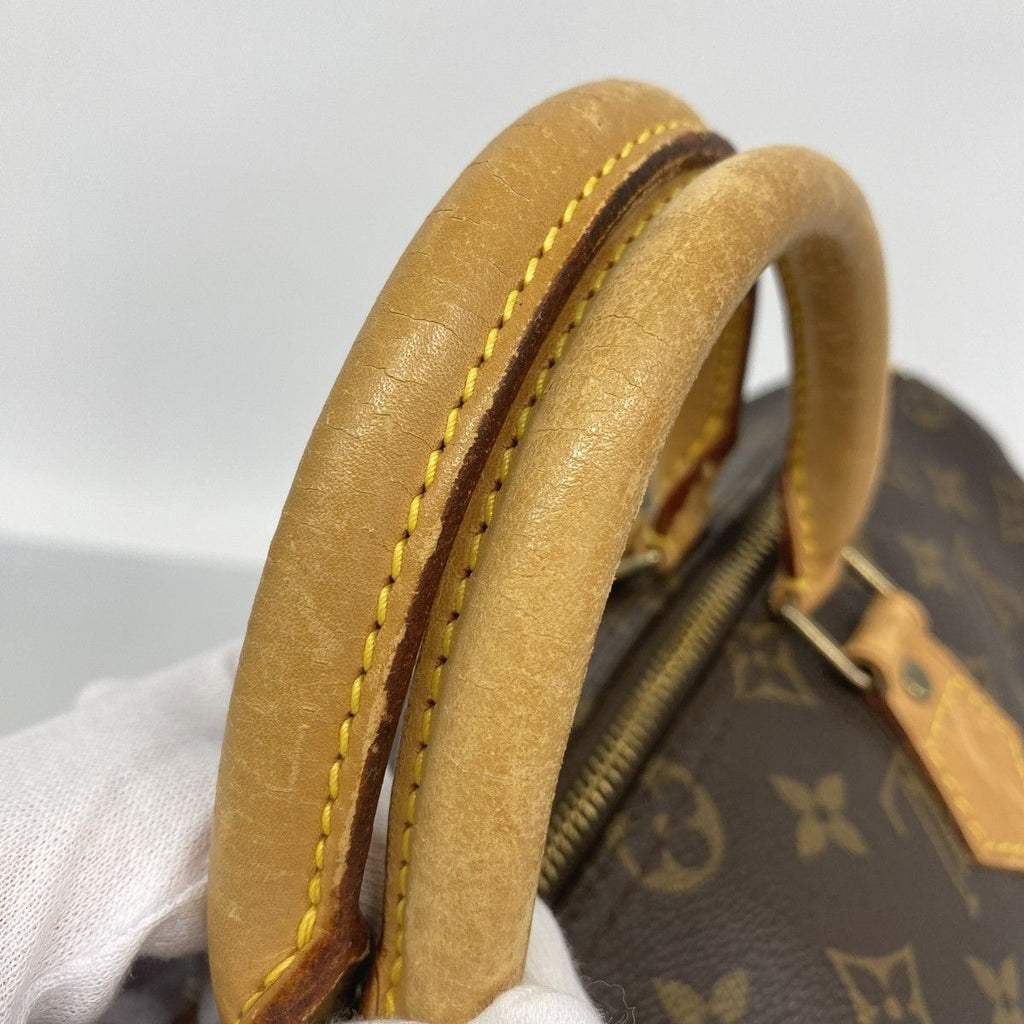 Louis Vuitton Handbag Monogram Speedy 35 Brown — view 9