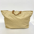 Gucci Tote GG Nylon Beige Silver — view 9