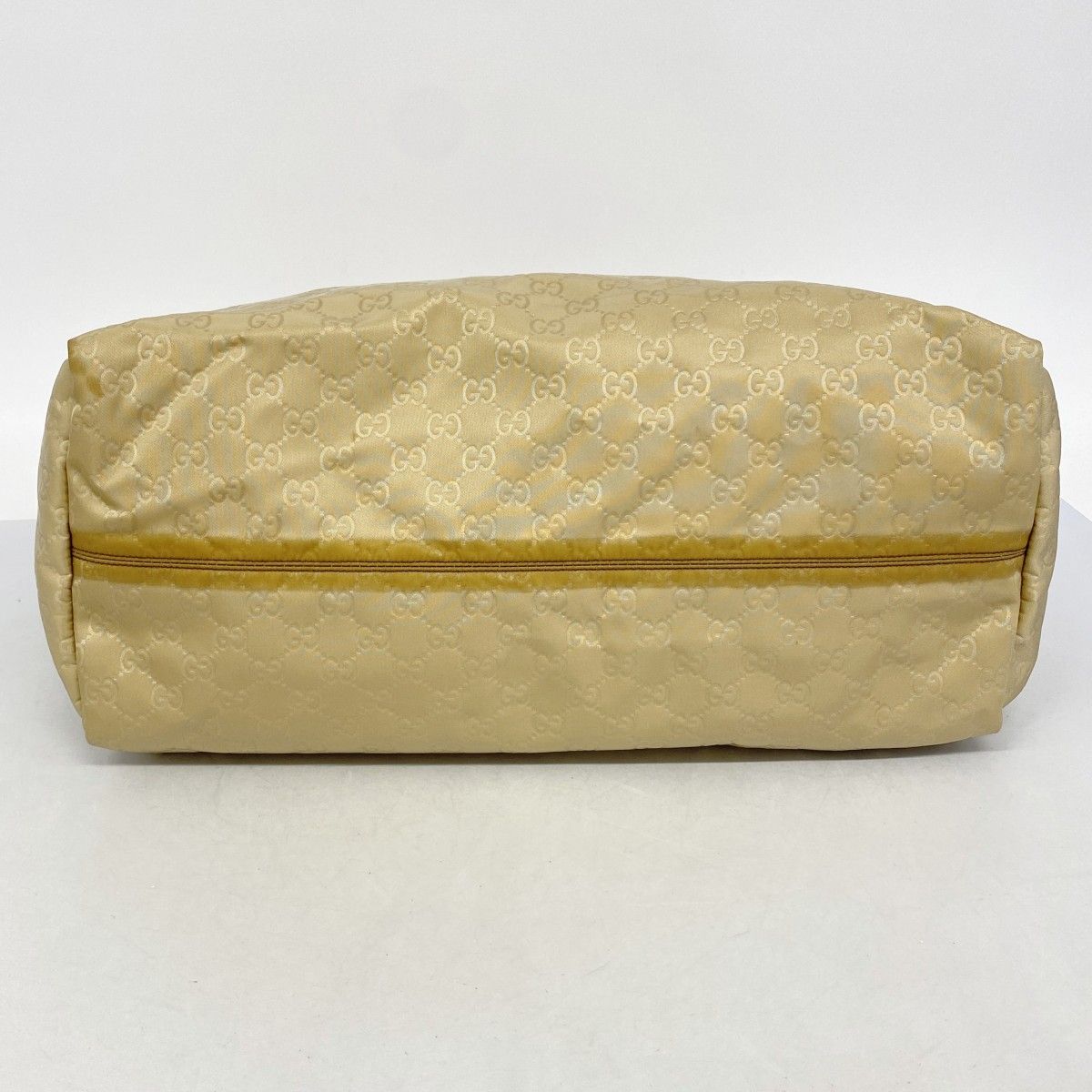 Gucci Tote GG Nylon Beige Silver — view 3