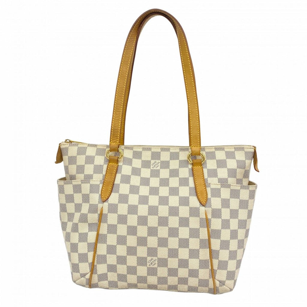 Louis Vuitton Tote Damier Azur Totally PM White
