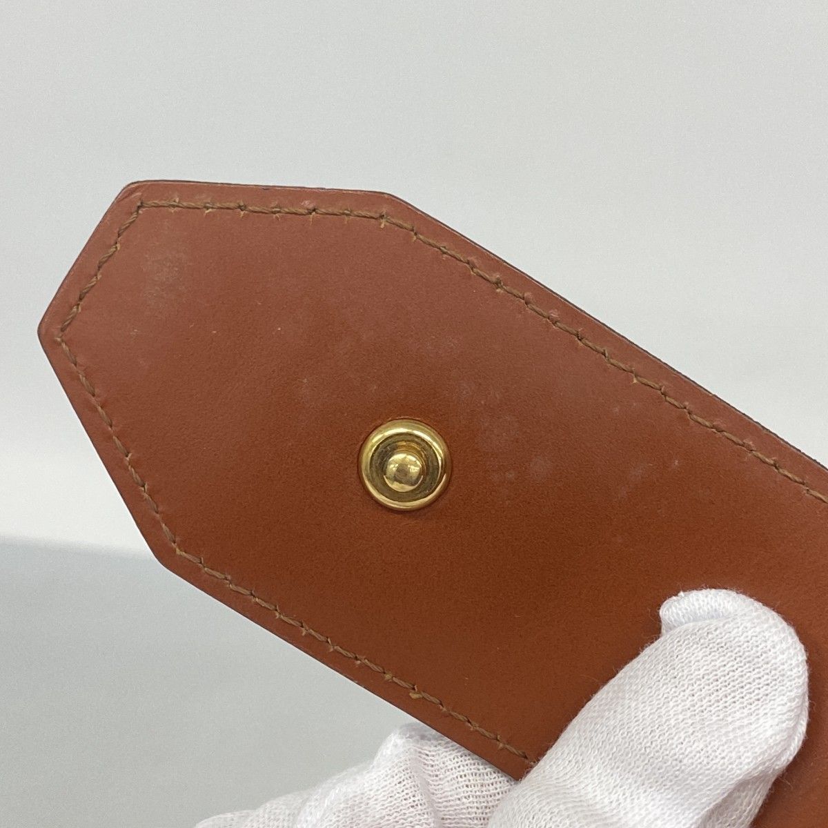 Louis Vuitton Shoulder Bag Epi Sac Depot PM Kenya Brown — view 9