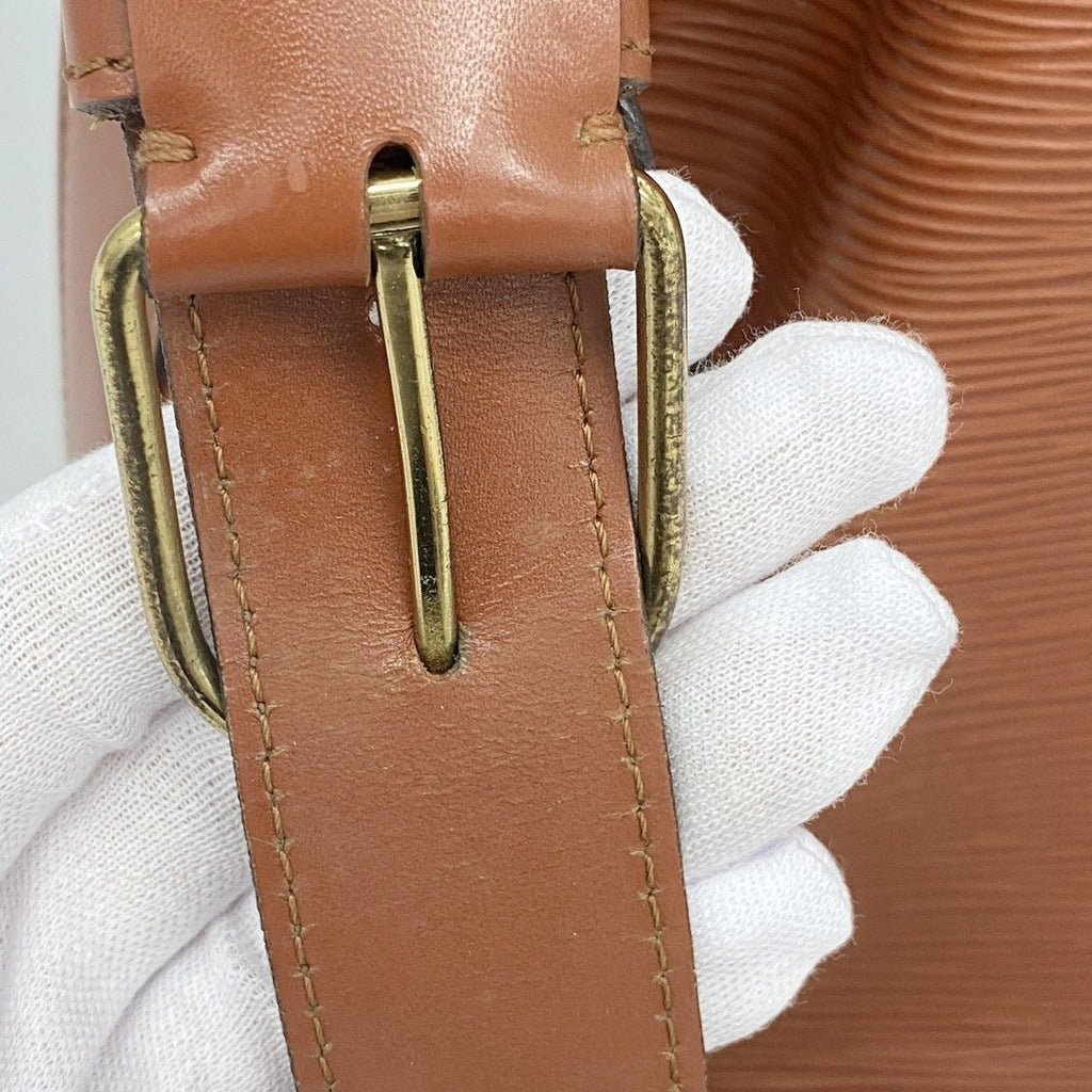 Louis Vuitton Shoulder Bag Epi Sac Depot PM Kenya Brown — view 8