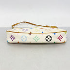 Louis Vuitton Pouch Monogram Multicolor Pochette Blanc — view 3