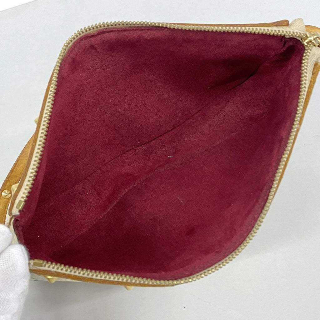 Louis Vuitton Pouch Monogram Multicolor Pochette Blanc — view 4