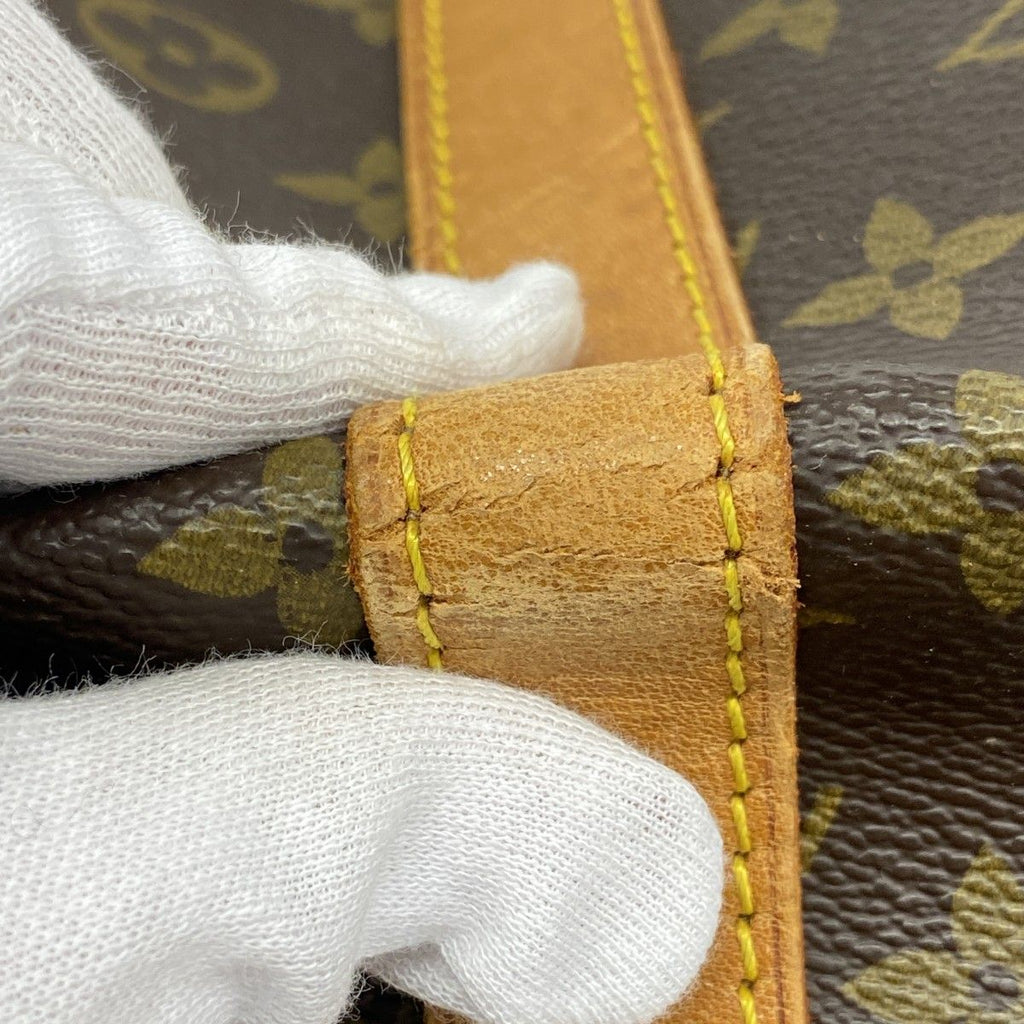 Louis Vuitton Boston Bag Monogram Keepall 60 Brown — view 6