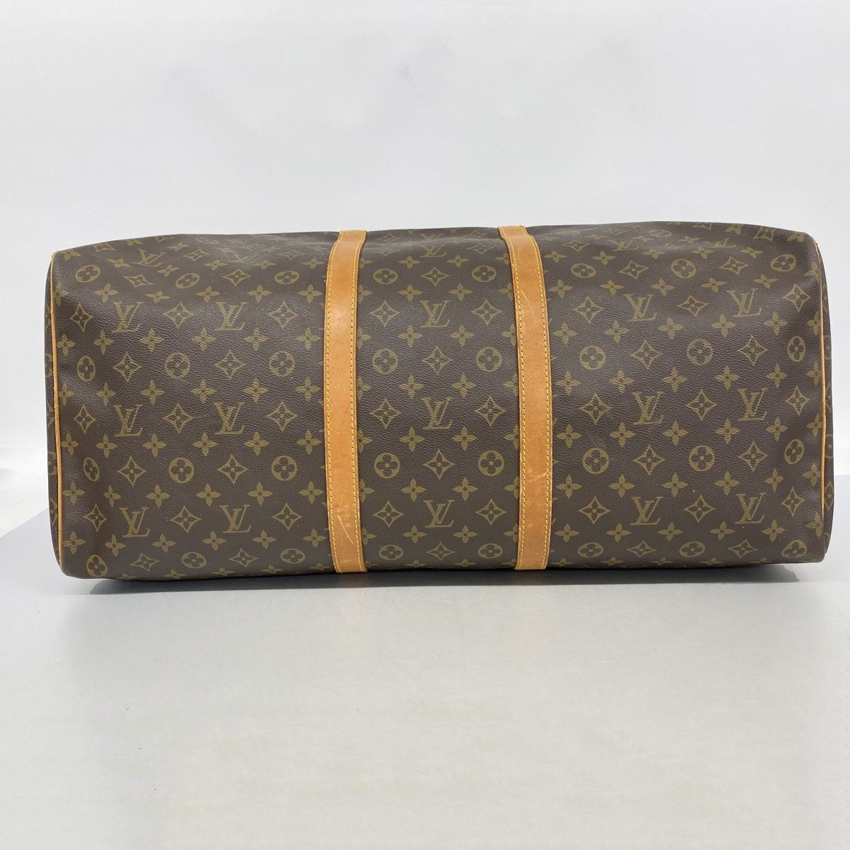 Louis Vuitton Boston Bag Monogram Keepall 60 Brown — view 3