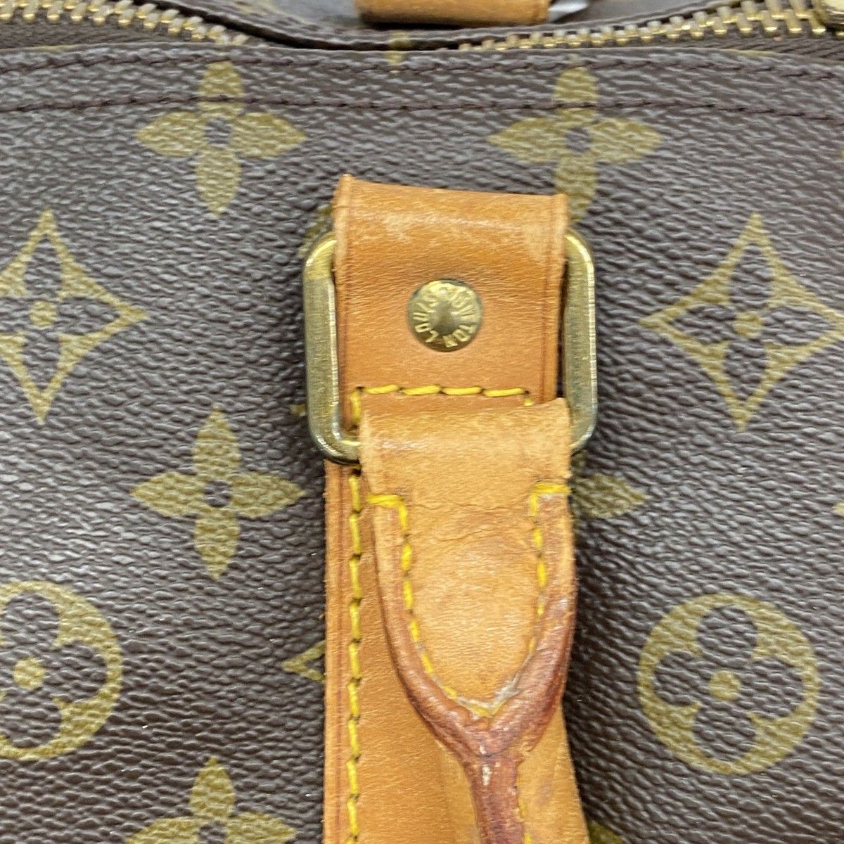 Louis Vuitton Boston Bag Monogram Keepall 60 Brown — view 8