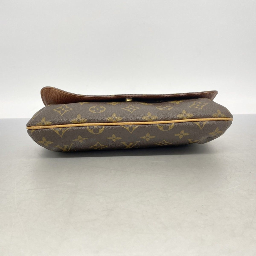 Louis Vuitton Shoulder Bag Monogram Musette Tango Short Strap Brown — view 3