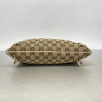 Gucci Shoulder Bag GG Canvas Abbey Brown Champagne Gold — view 3