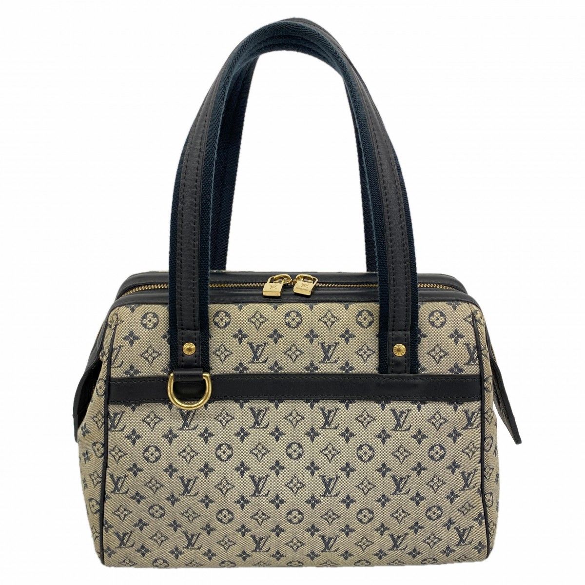 Louis Vuitton Handbag Monogram Mini Josephine PM Blue