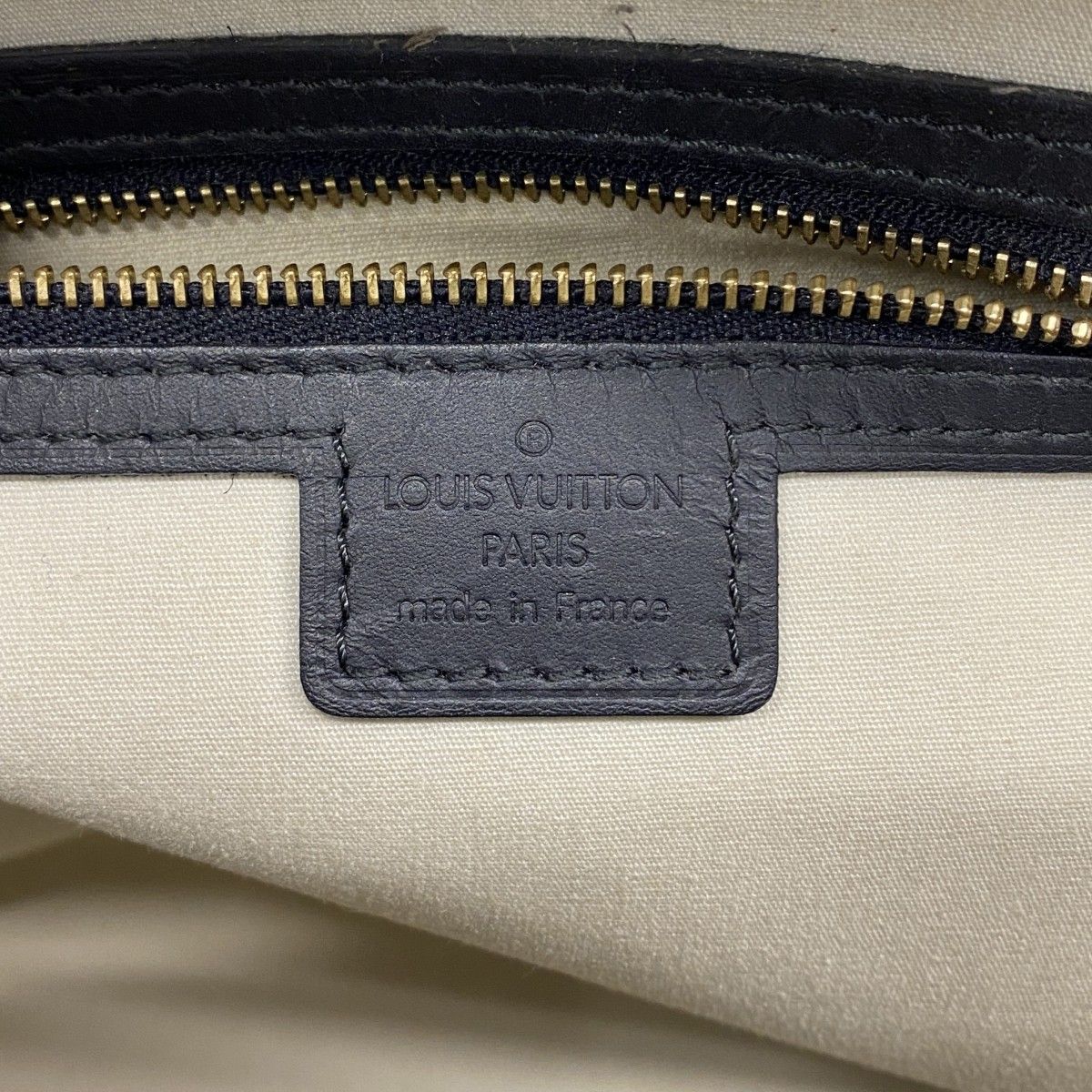Louis Vuitton Handbag Monogram Mini Josephine PM Blue — view 5