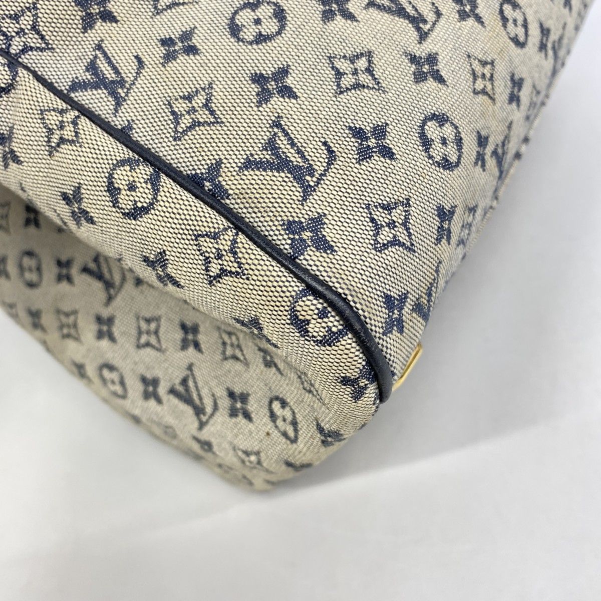 Louis Vuitton Handbag Monogram Mini Josephine PM Blue — view 6