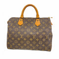 Louis Vuitton Handbag Monogram Speedy 30 Brown