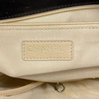 Chanel Chain Tote Quilted Lambskin Black Gold — view 5