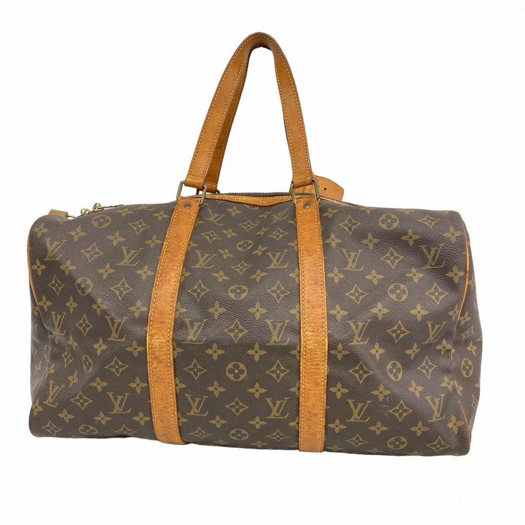 Louis Vuitton Boston Bag Monogram Sac Spool 45 Brown