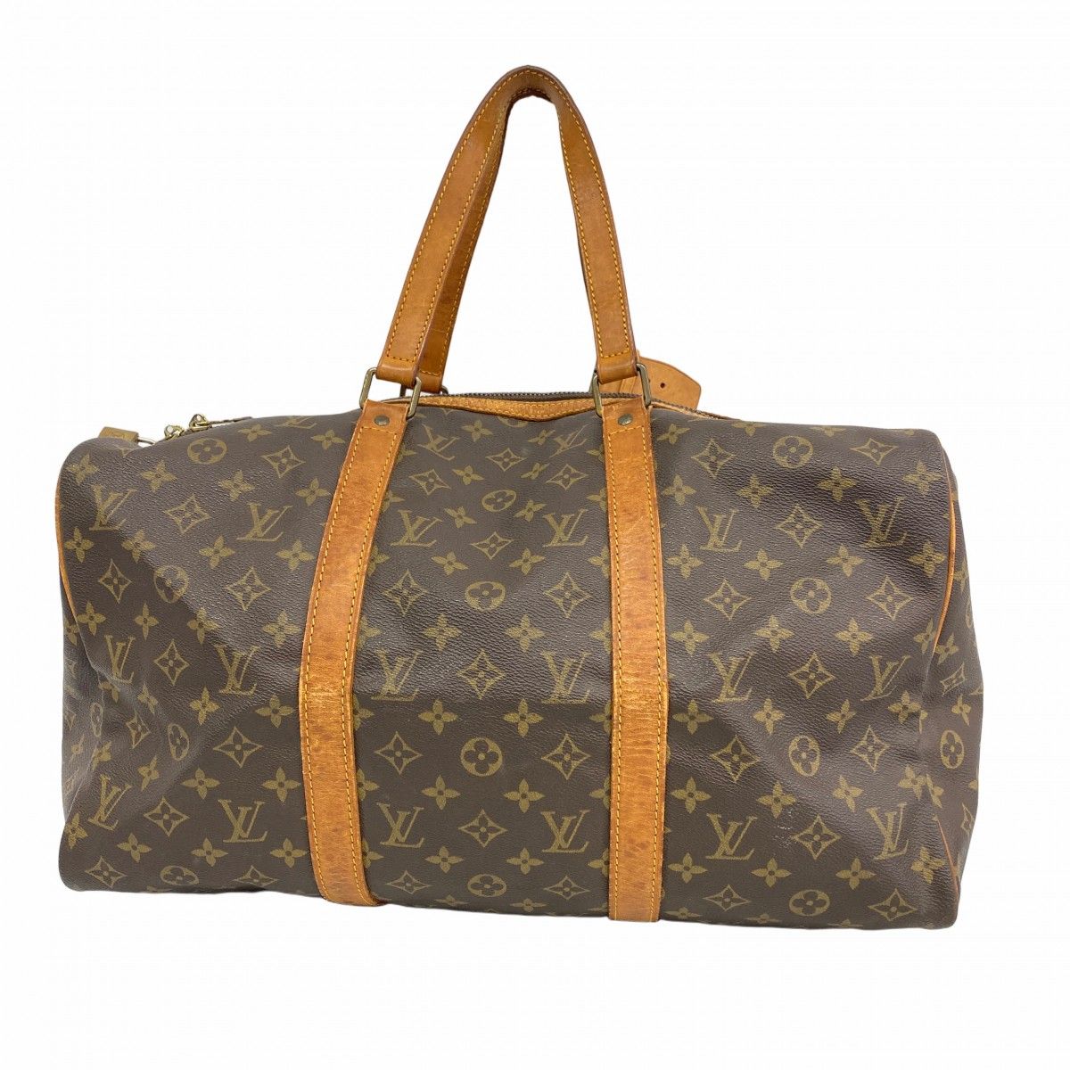 Louis Vuitton Boston Bag Monogram Sac Spool 45 Brown