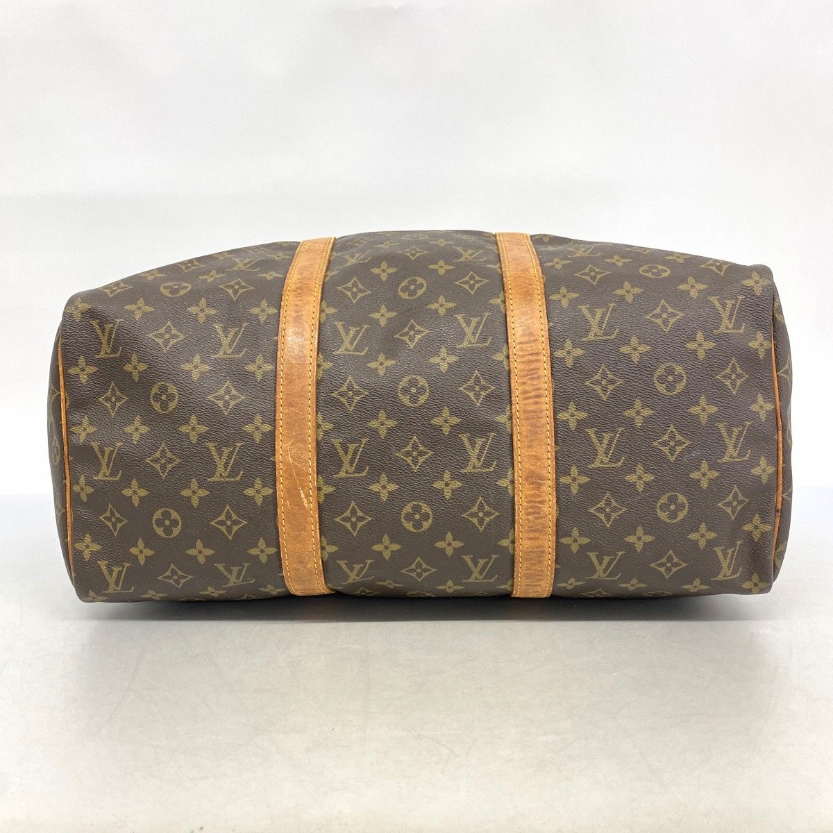 Louis Vuitton Boston Bag Monogram Sac Spool 45 Brown — view 3