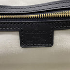 Louis Vuitton Handbag Monogram Mini Josephine GM Blue — view 5