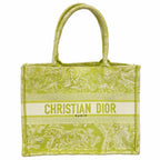 Dior Tote Book Canvas Light Green