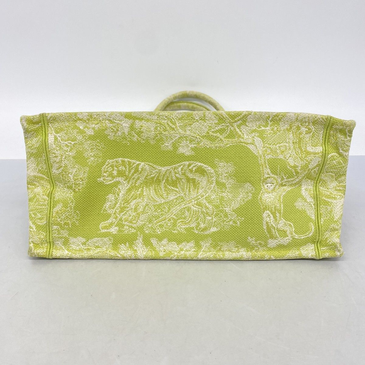 Dior Tote Book Canvas Light Green — view 3