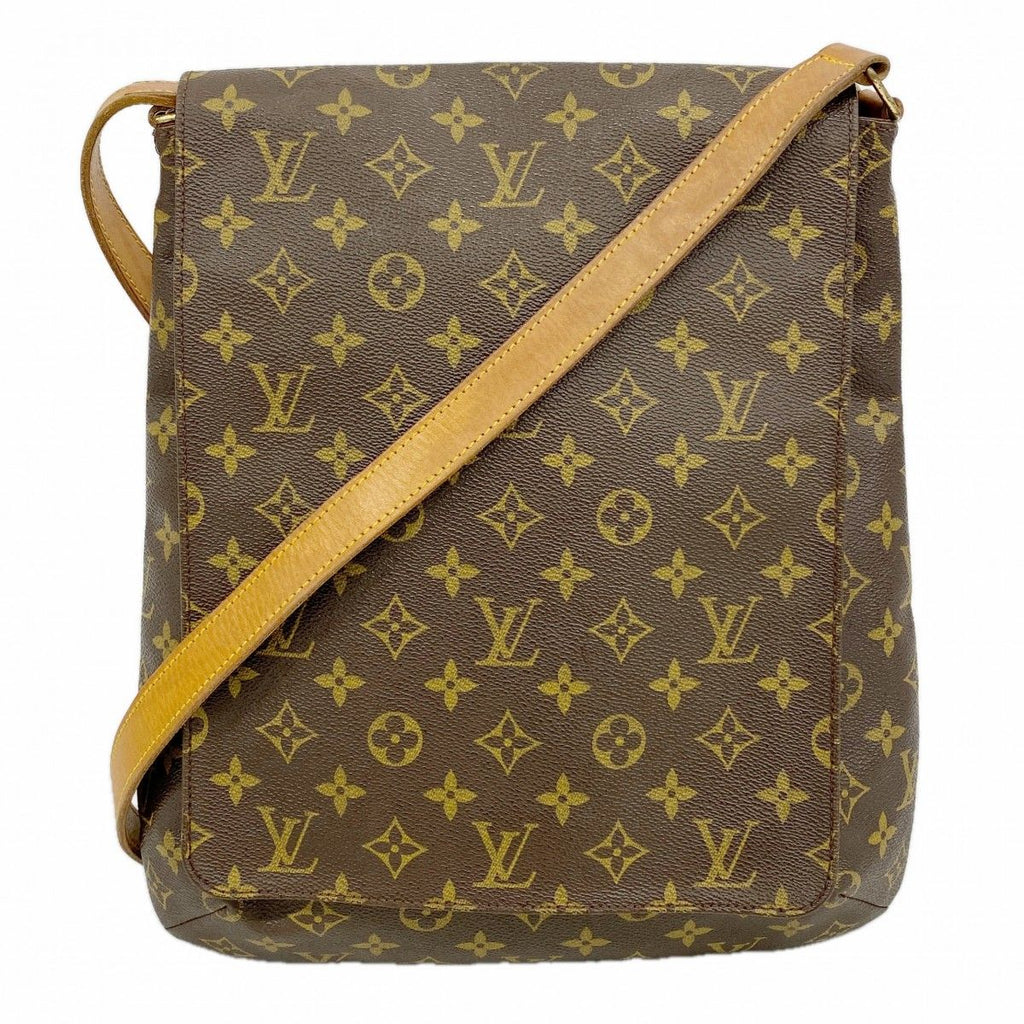 Louis Vuitton Shoulder Bag Monogram Musette Brown