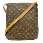 Louis Vuitton Shoulder Bag Monogram Musette Brown