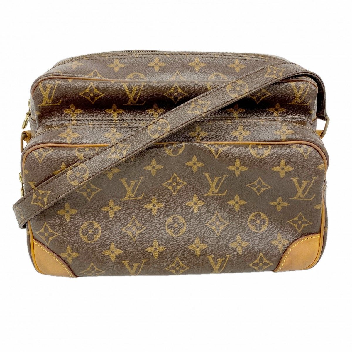 Louis Vuitton Shoulder Bag Monogram Nile Brown
