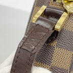 Louis Vuitton Shoulder Bag Damier Ipanema PM Ebene — view 6