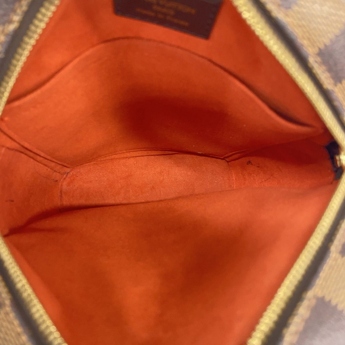 Louis Vuitton Shoulder Bag Damier Ipanema PM Ebene — view 4