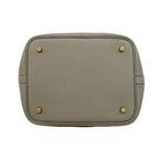 Hermes Handbag Picotin Lock Taurillon Clemence Grimeia Gold — view 3