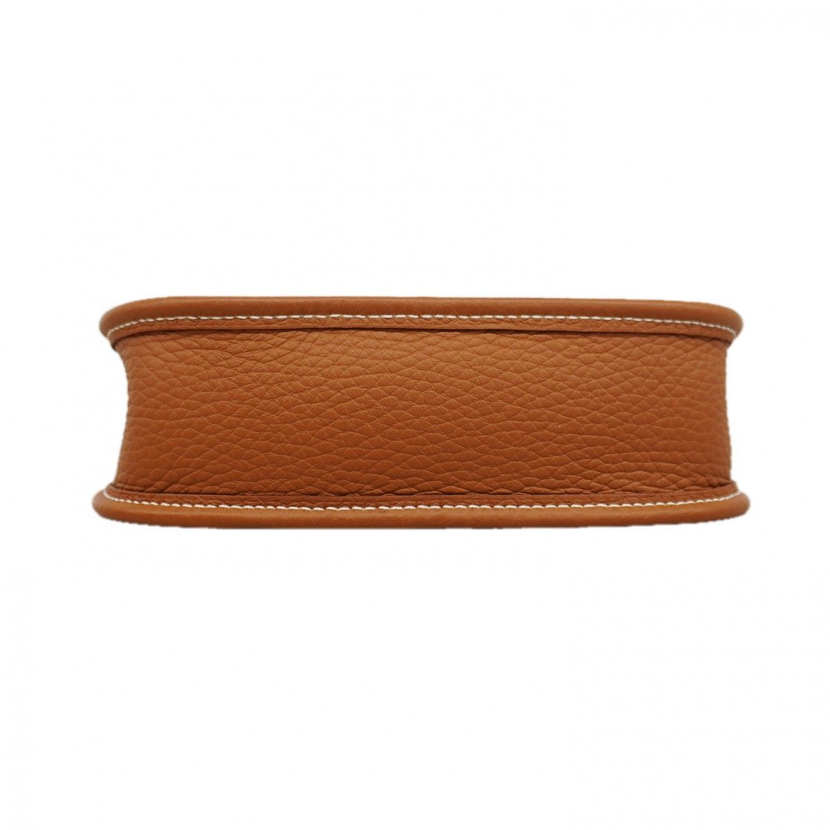 Hermes Shoulder Bag Evelyne TPM Taurillon Clemence Gold — view 3