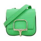 Hermes Shoulder Bag Della Cavalleria Veau Epsom Vol Comics Silver