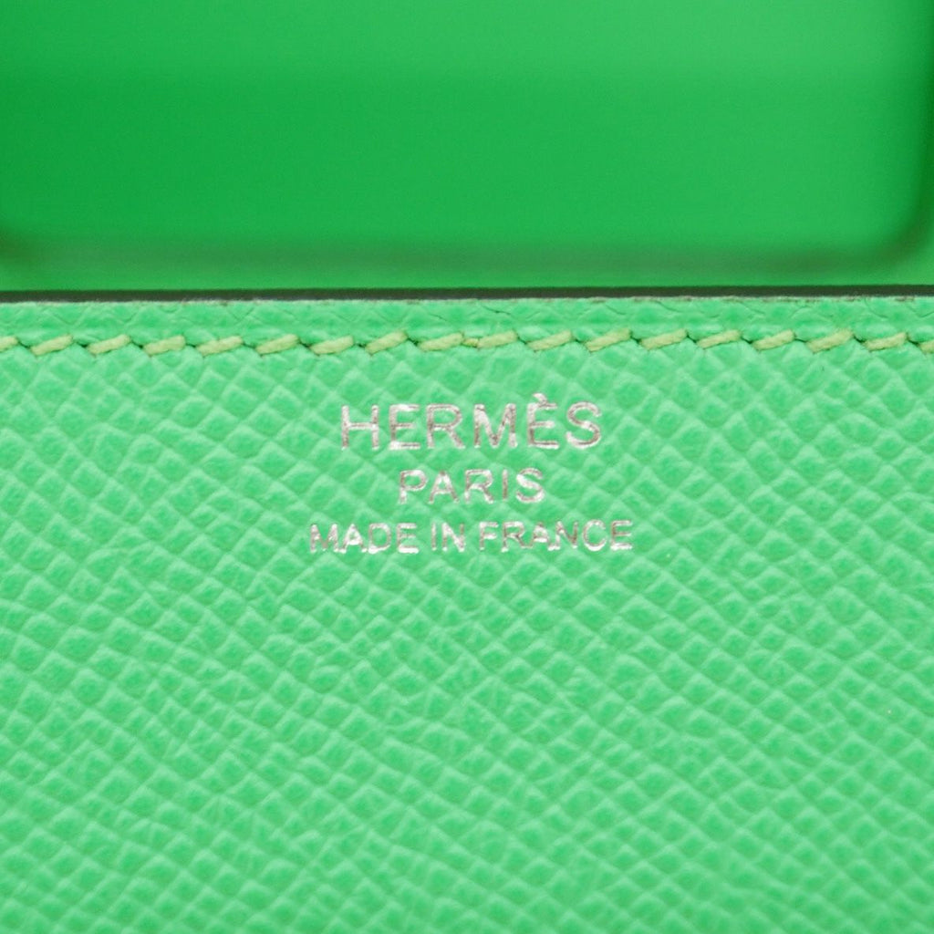 Hermes Shoulder Bag Della Cavalleria Veau Epsom Vol Comics Silver — view 5