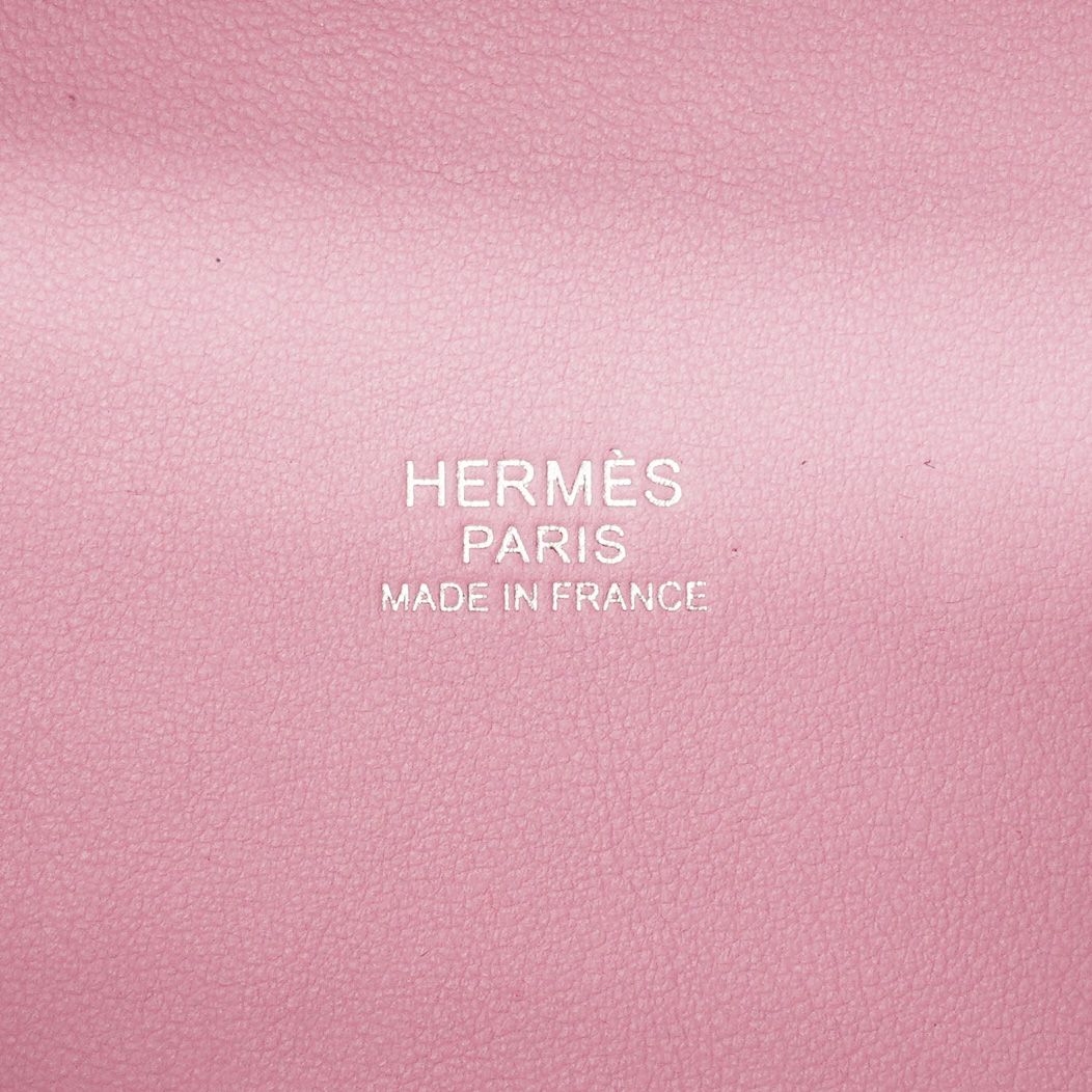 Hermes Handbag Picotin Lock PM Lucky Digi Mauve Sylvestre Silver — view 5