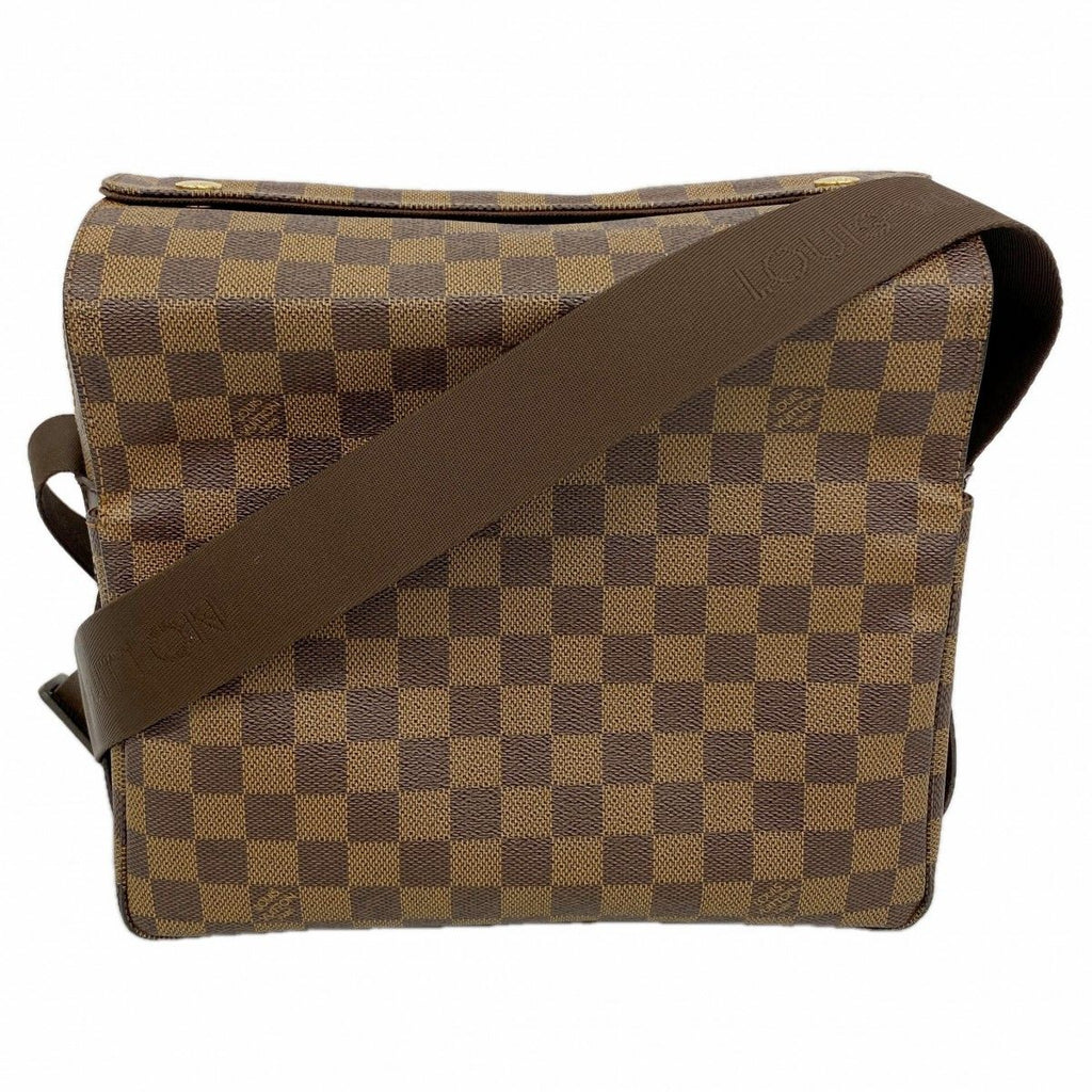 Louis Vuitton Shoulder Bag Damier Naviglio Ebene