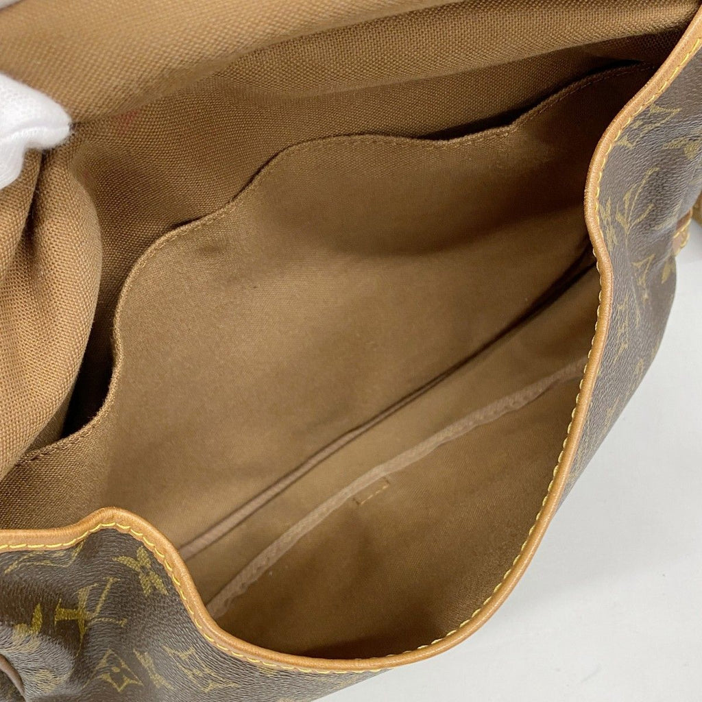 Louis Vuitton Shoulder Bag Monogram Saumur 30 Brown — view 4