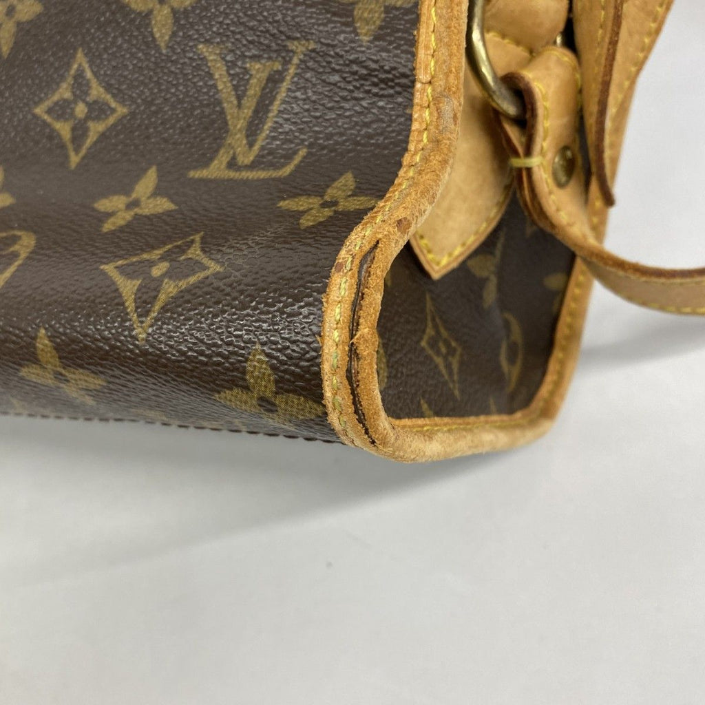 Louis Vuitton Shoulder Bag Monogram Popincourt Long Brown — view 7