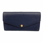 Louis Vuitton Wallet Monogram Empreinte Portefeuille Sarah Marine
