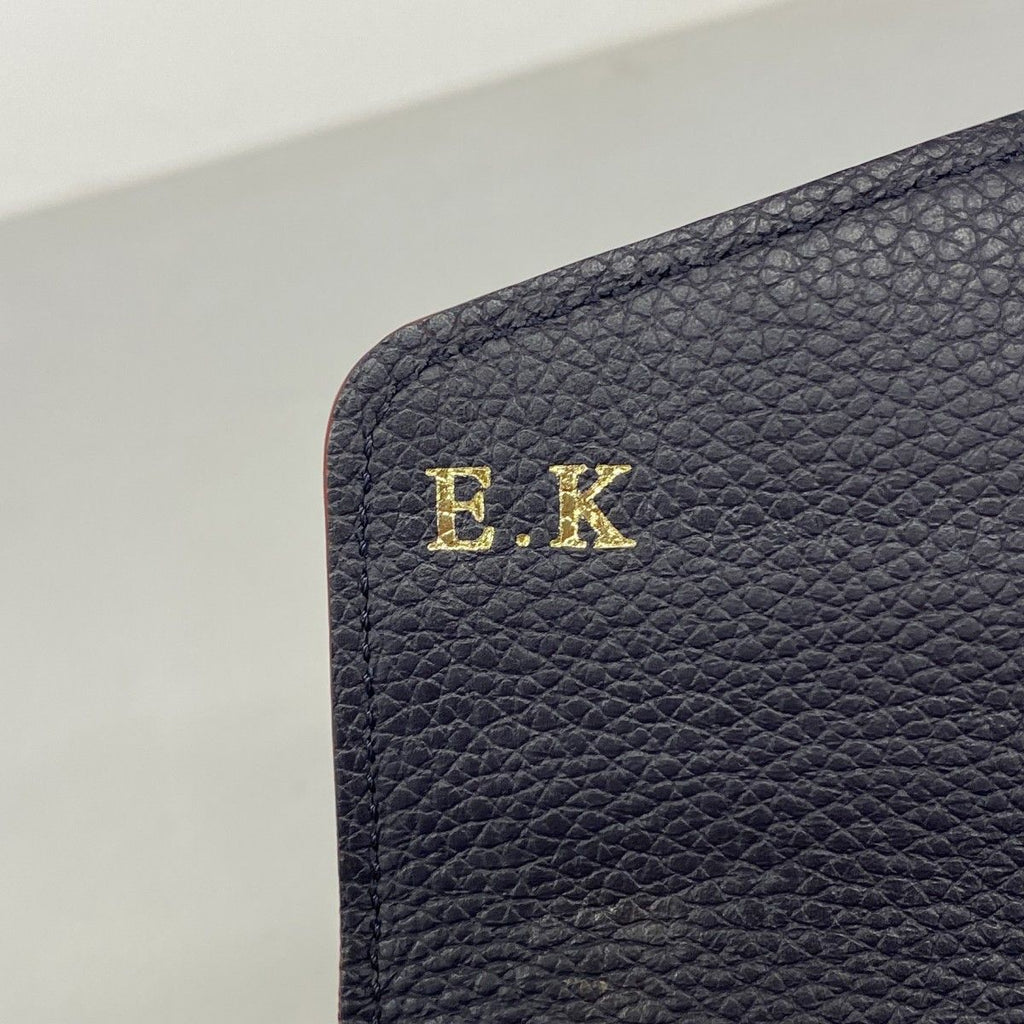 Louis Vuitton Wallet Monogram Empreinte Portefeuille Sarah Marine — view 5