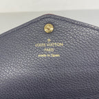 Louis Vuitton Wallet Monogram Empreinte Portefeuille Sarah Marine — view 4
