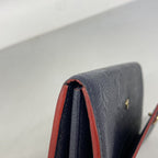 Louis Vuitton Wallet Monogram Empreinte Portefeuille Sarah Marine — view 7