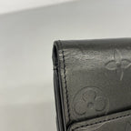 Louis Vuitton Trifold Wallet Monogram Matt Porte-Monnaie Billets Carte Cles Noir — view 6