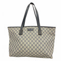 Gucci Tote GG Supreme Navy Silver