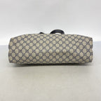 Gucci Tote GG Supreme Navy Silver — view 3