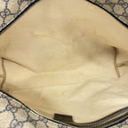 Gucci Tote GG Supreme Navy Silver — view 4