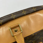 Louis Vuitton Boston Bag Monogram Alize de Poche Brown — view 9