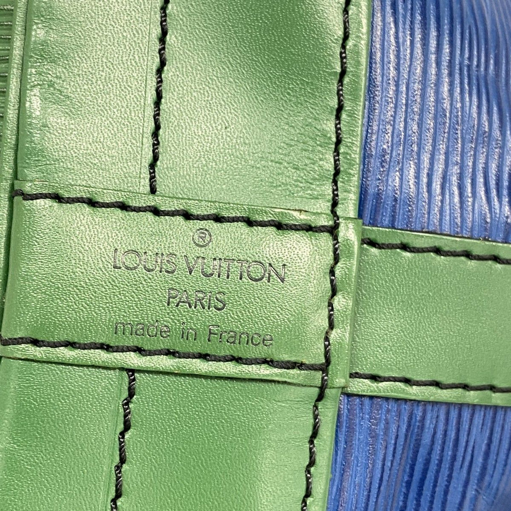 Louis Vuitton Shoulder Bag Epi Noe Toledo Blue Borneo Green — view 5