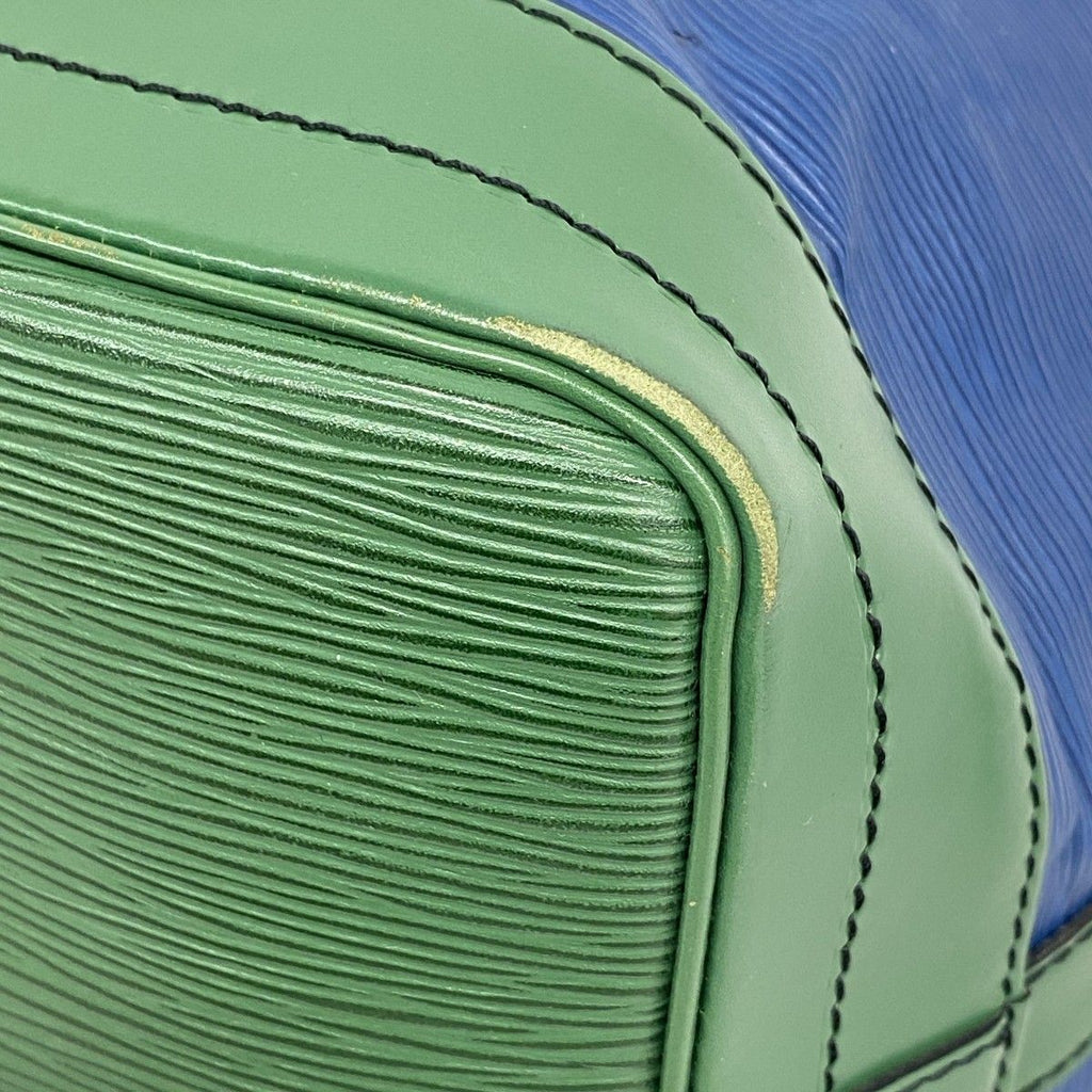 Louis Vuitton Shoulder Bag Epi Noe Toledo Blue Borneo Green — view 7