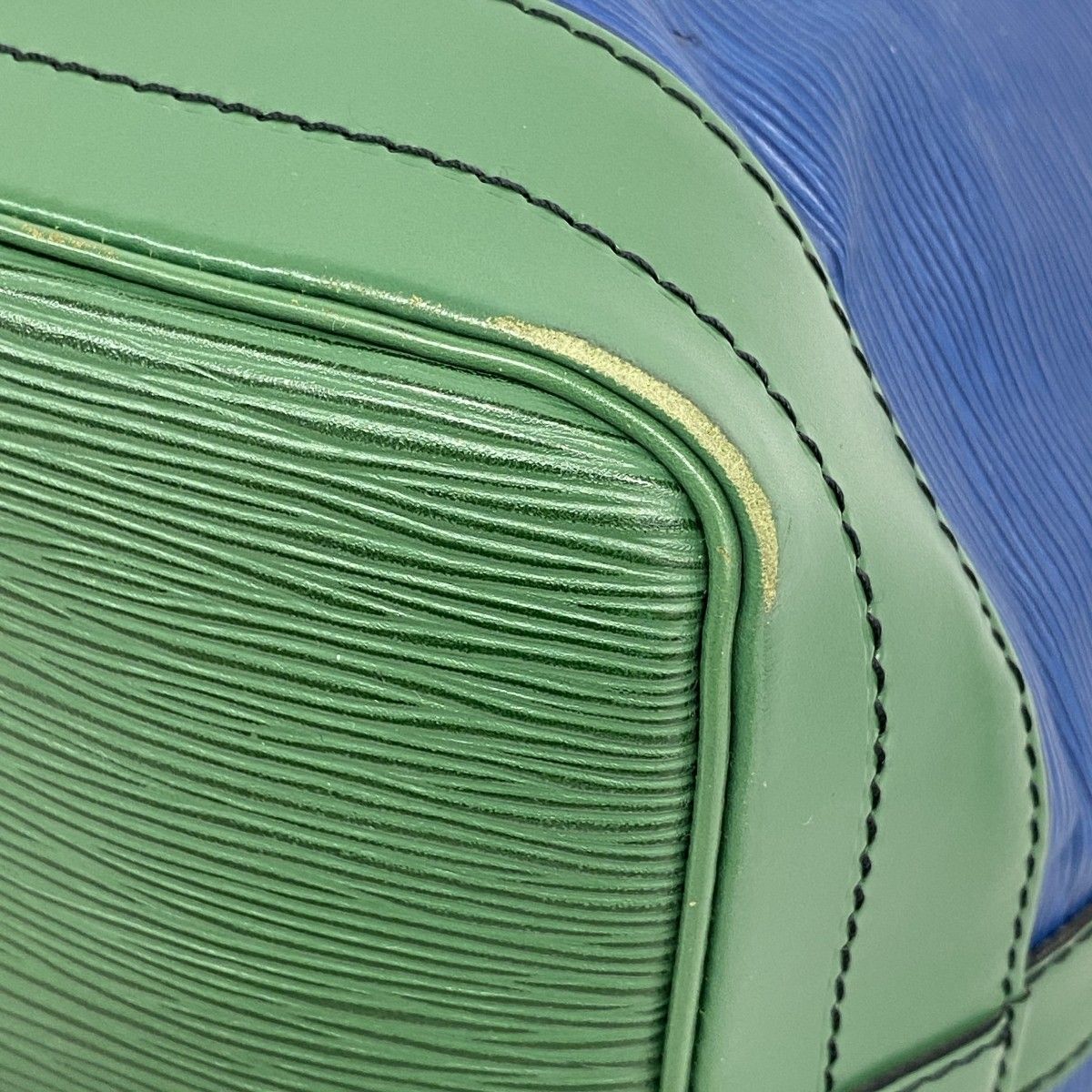 Louis Vuitton Shoulder Bag Epi Noe Toledo Blue Borneo Green — view 7